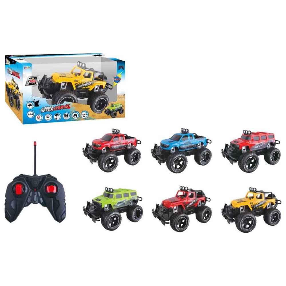 Kidzpro - Super F-Rid w/ Light Remote Control Car - Design May Vary - 1 Pc
