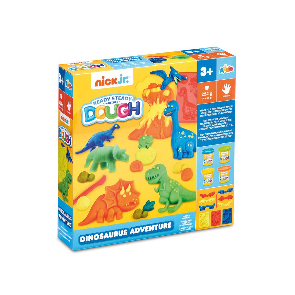 Addo - Nick Junior Dough - Dinosaurus Adventure - 224 gm