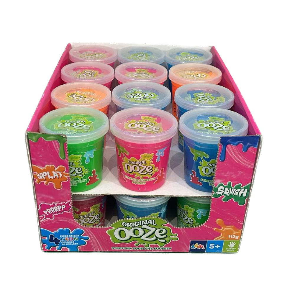 Addo - Neon Ooze Stretchy Squelchy Squeezy Slime - Color May Vary - 112 gm