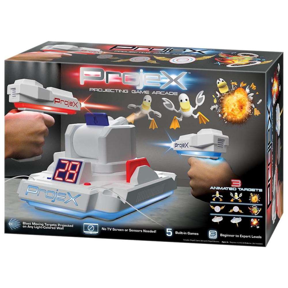 Laser X - ProjeX Projection Game Arcade Set - 3 Pcs