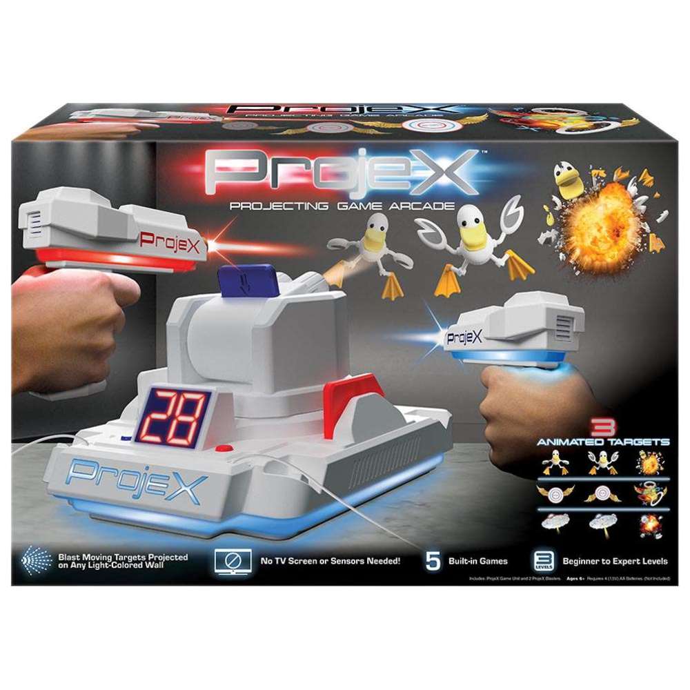 Laser X - ProjeX Projection Game Arcade Set - 3 Pcs