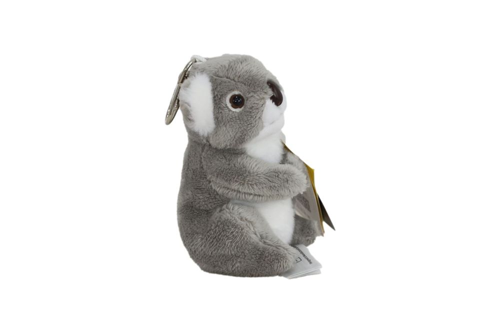 National Geographic - Premium Clip-On Koala Plush Keychain - 10.16 cm