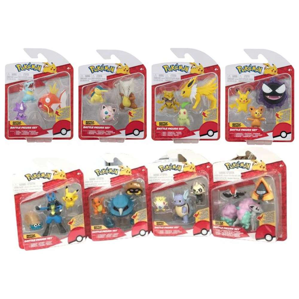 Pokemon - Battle Figure Set - Design May Vary - 1 Pc