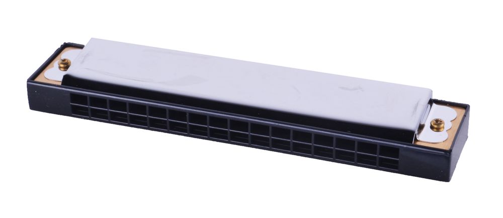 Kidzpro Pocket Money Harmonica - Black/Silver