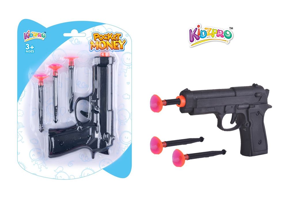 Kidzpro - Police Gun With 3 Darts