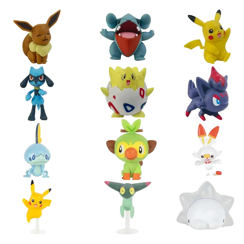 Pokemon - Battle Figure Multi Set - Style May Vary - 6 Pcs