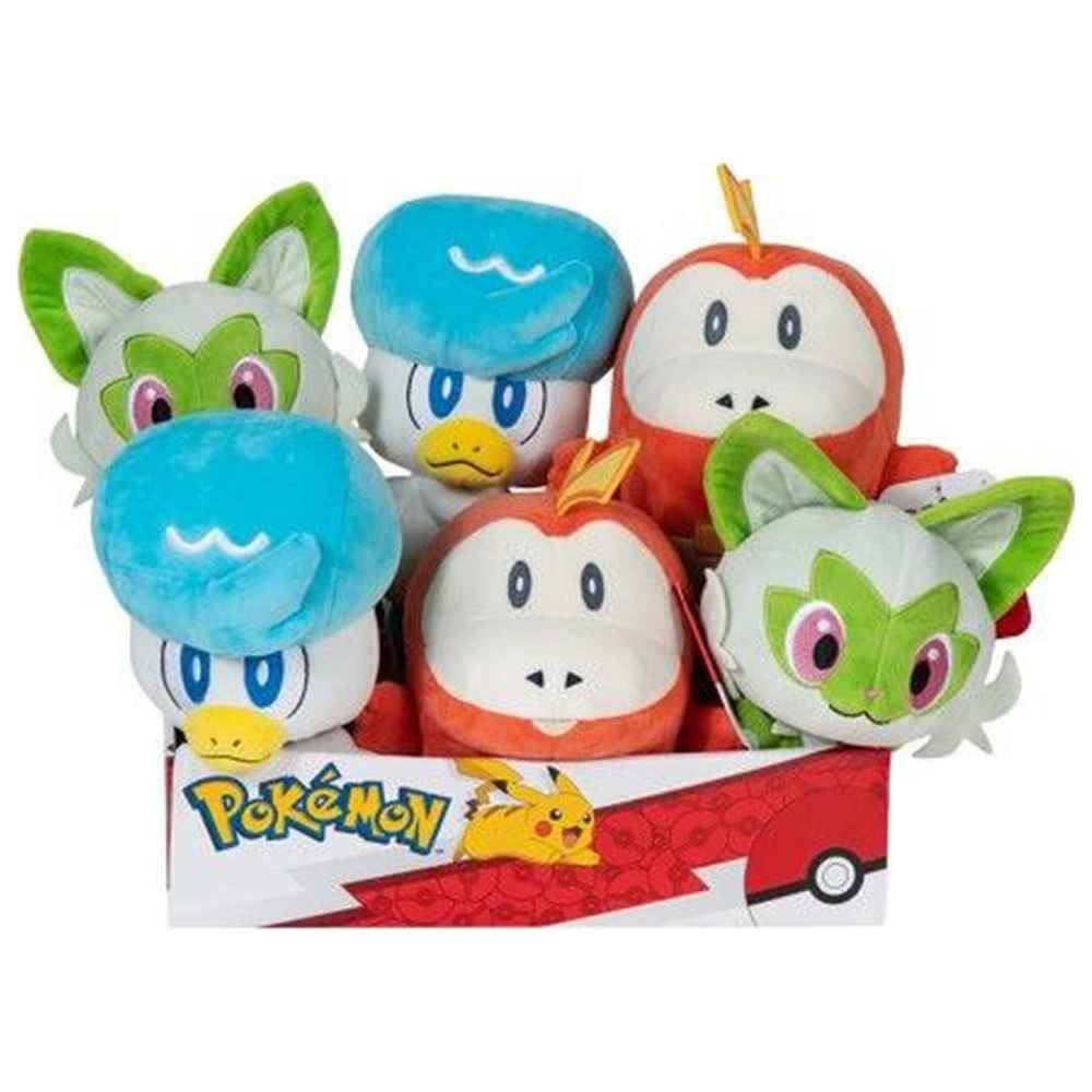 Pokemon - Generation Plush Toy - 8-Inch - Design May Vary - 1 Pc