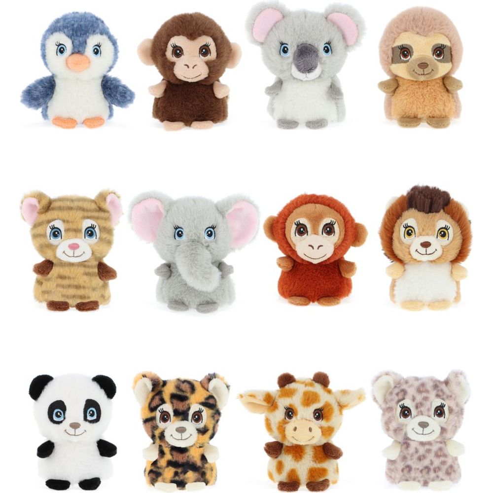 ألعاب كيل - مجموعة ألعاب محشوة كيلكو ميني أدفوتابل وورلد A - 4 إنش - قد يختلف التصميم - عدد 1