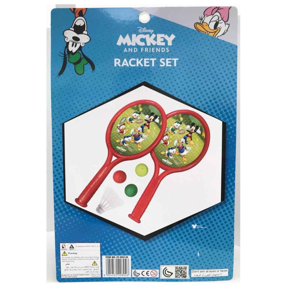 Disney - Mickey & Friends Racket Set - 6 Pcs