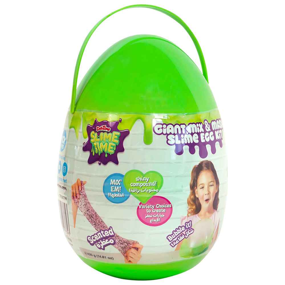 Dohtime - Slime Time Giant Mix & Mash Egg Kit - 10 Pcs