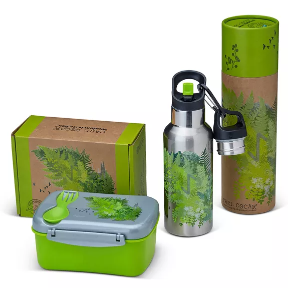 Carl Oscar - Wisdom Nice Lunch Box With Cooling Pack - Nature