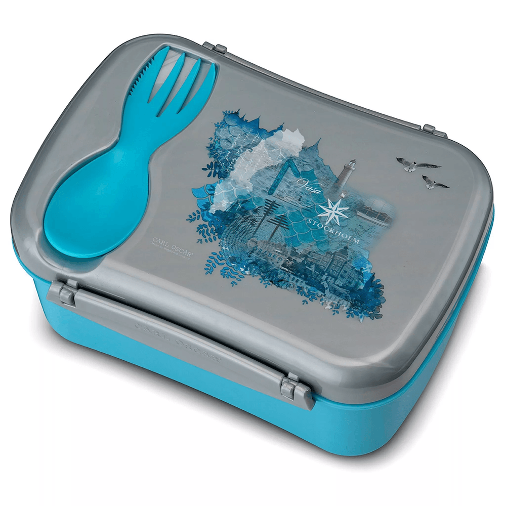 Carl Oscar - Wisdom Nice Lunch Box With Cooling Pack - Water