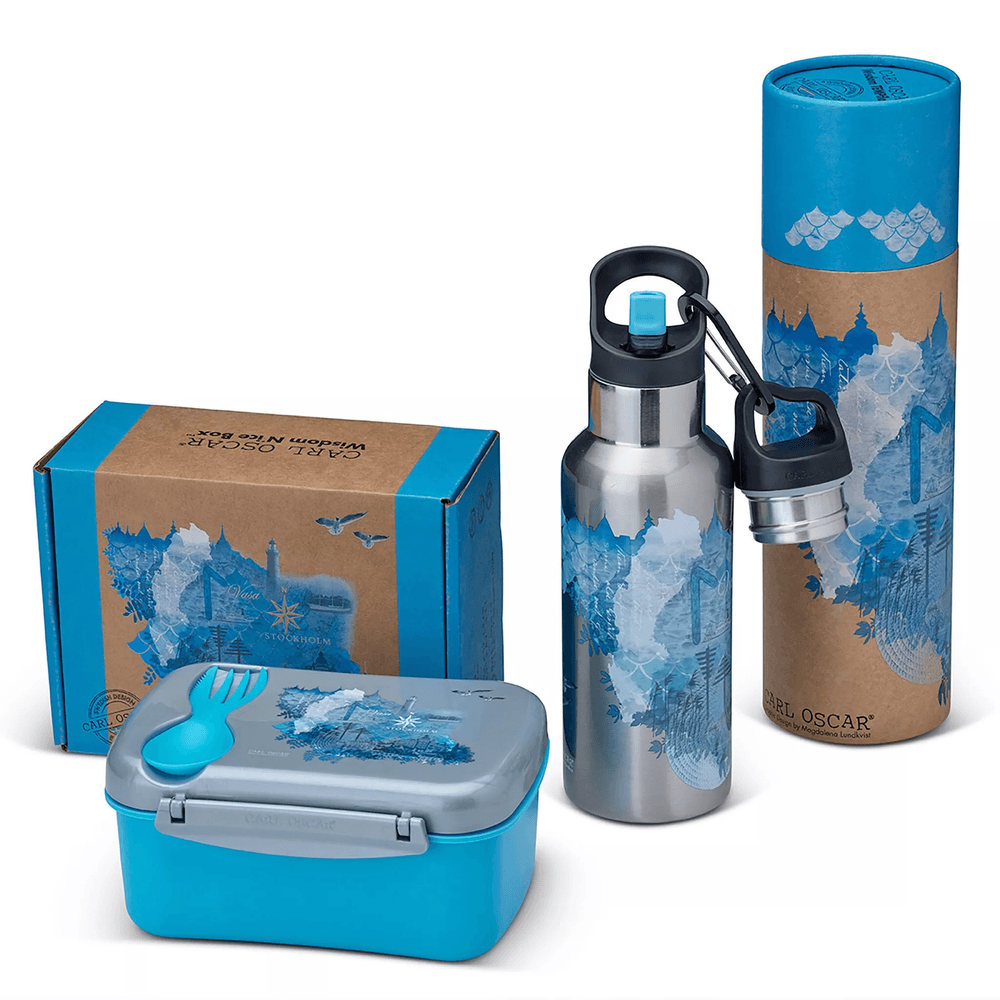 Carl Oscar - Wisdom Nice Lunch Box With Cooling Pack - Water