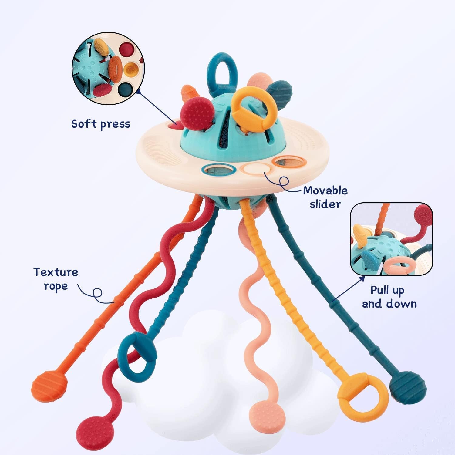 ESSEN - Sensory Montessori  Baby Silicone Toy 