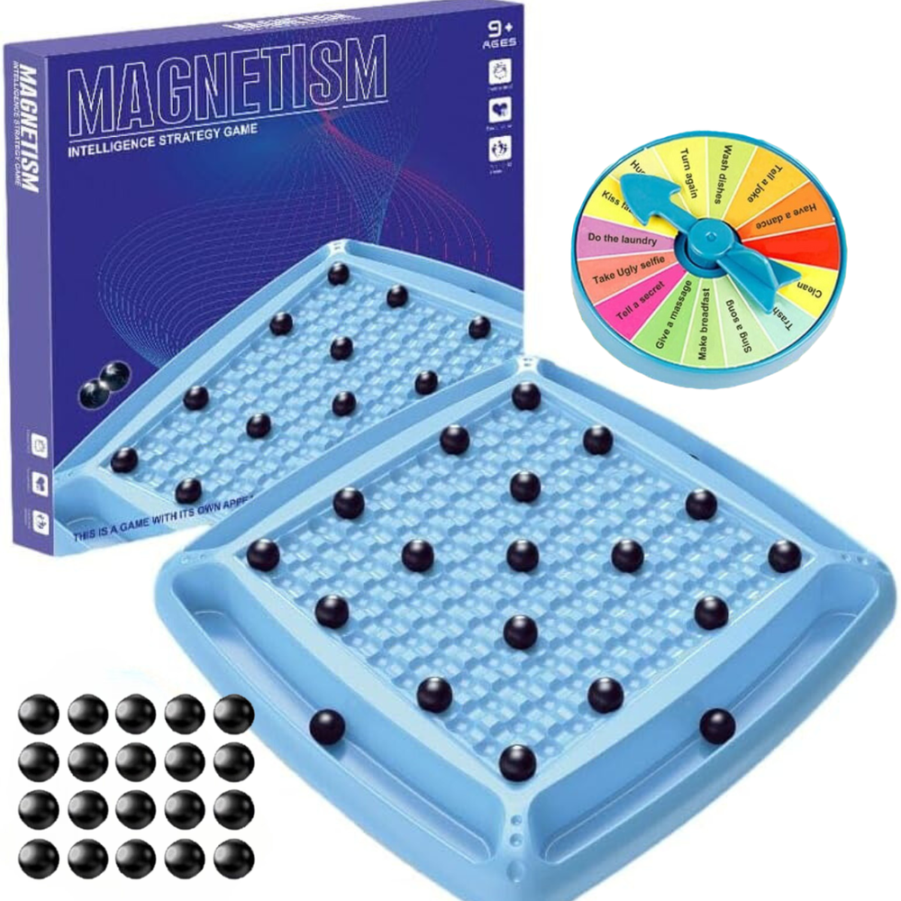 ESSEN - Magnetic Chess Strategy Board Game Set With Penalty Disk