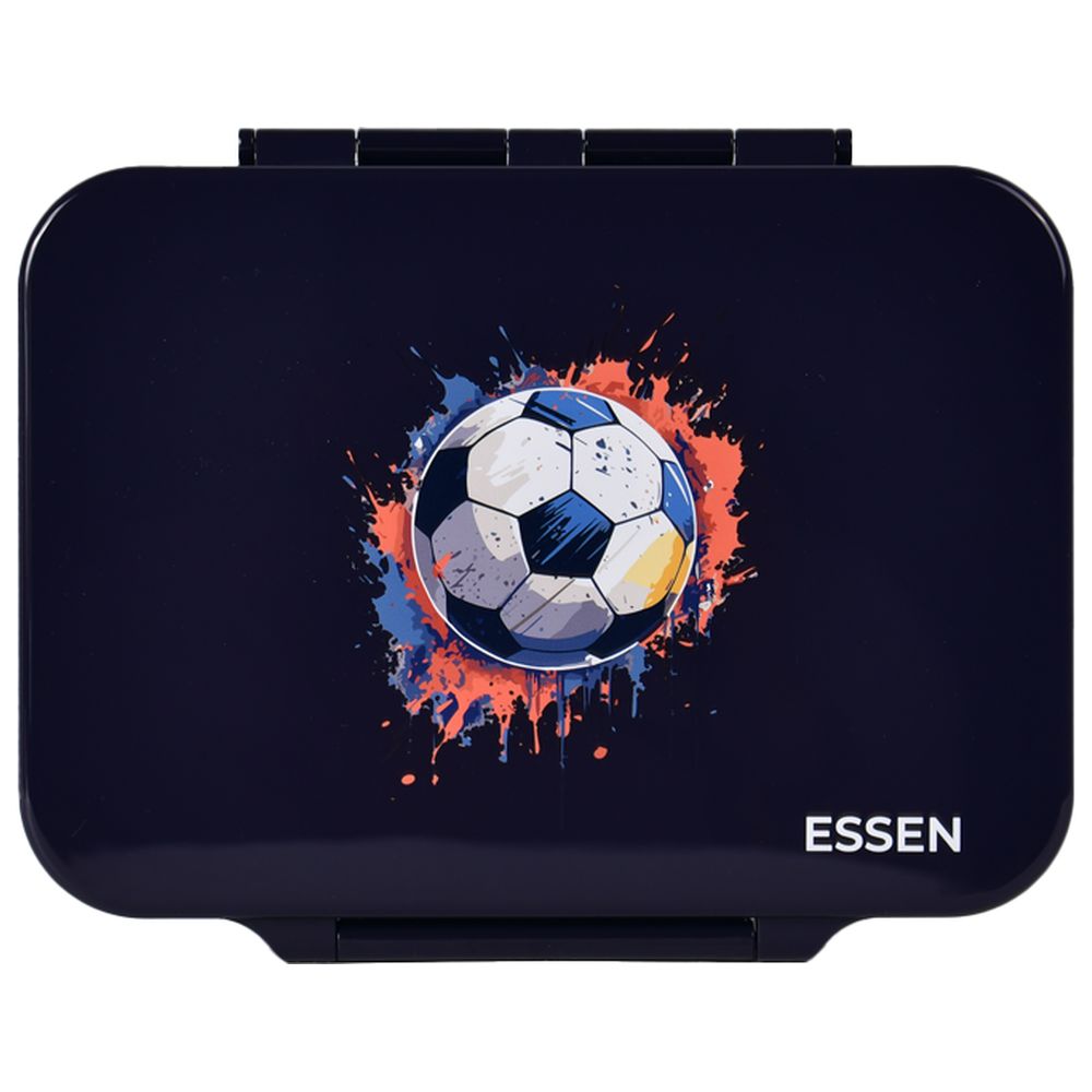 Essen - Personalized 4 Compartment Tritan Bento Lunch Box - Football