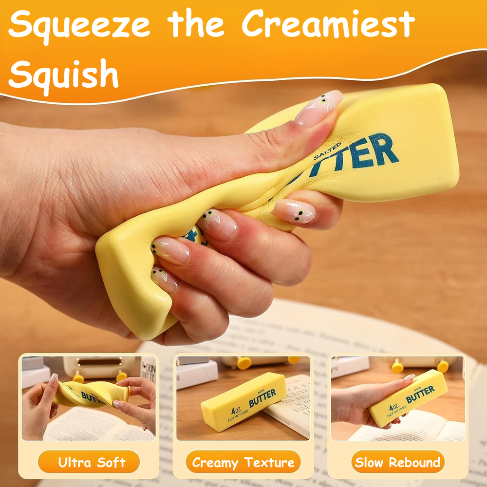 Essen - Butter Squishy Fidget Sensory Toy