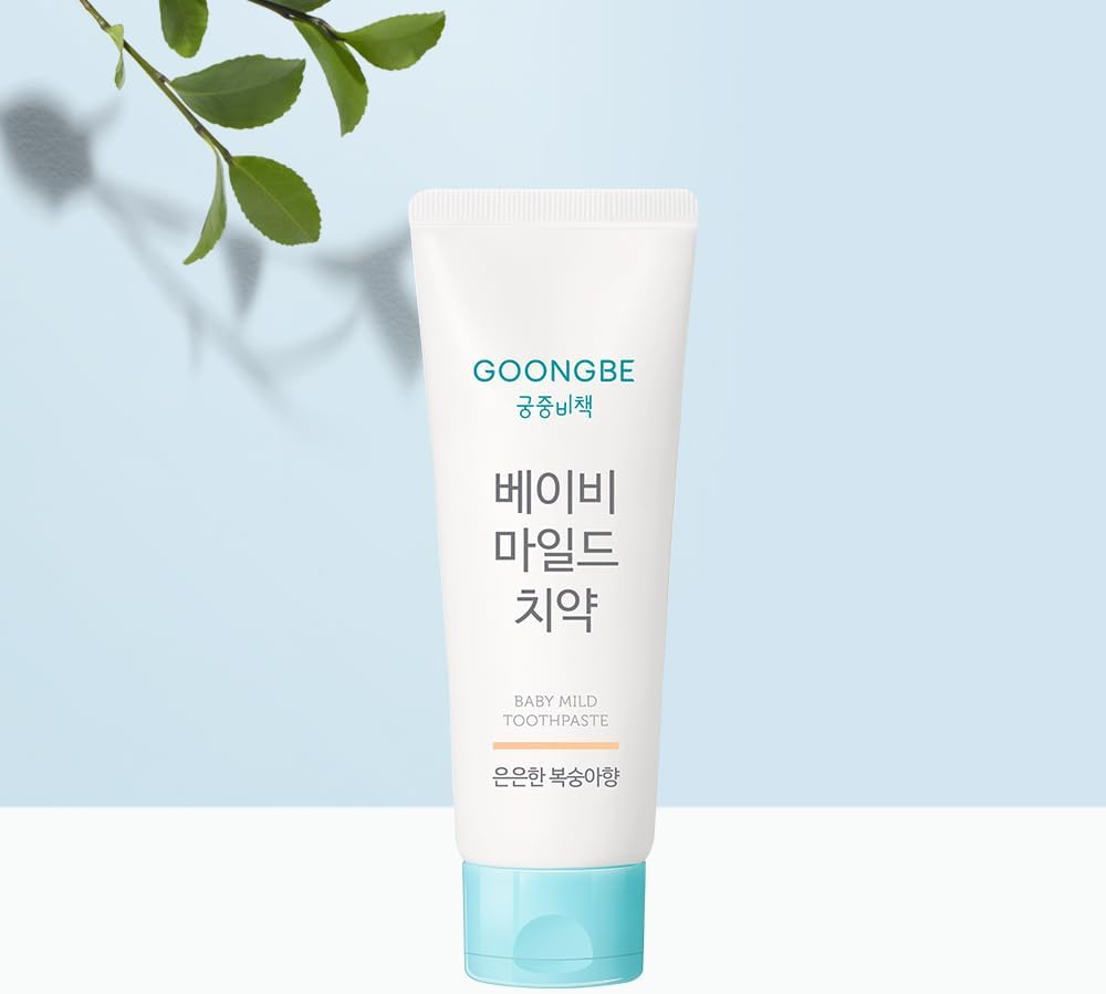 Goongbe - Baby Mild Toothpaste - Peach - 80 gm