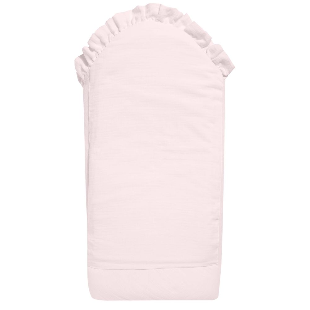 Sofija - Muslin Babynest - Baby Pink