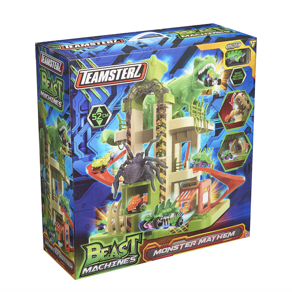 Teamsterz - Beast Machines Monster Mayhem With 1 Car