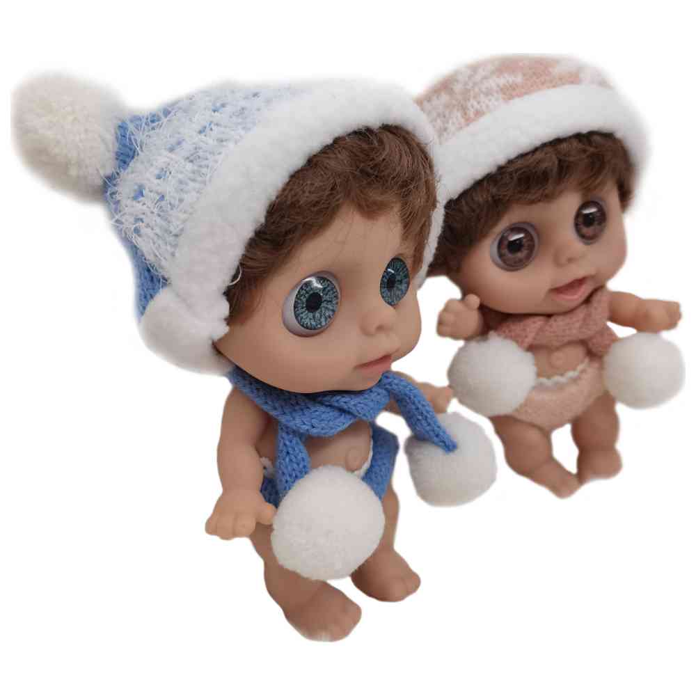 Limei International - Baby Doll With Scarf - 15 cm - 2 Pcs