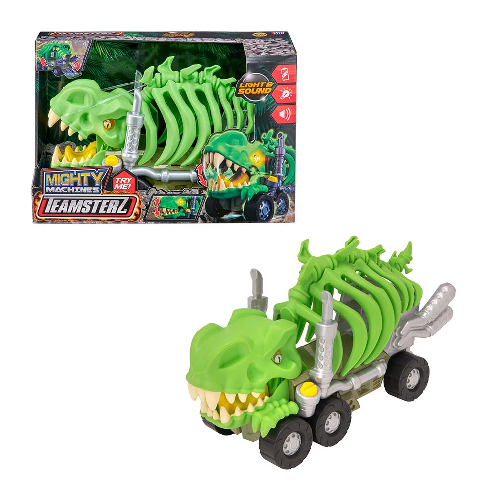 Teamsterz - Ripper Rib Cage Vehicle - T-Rex - Green