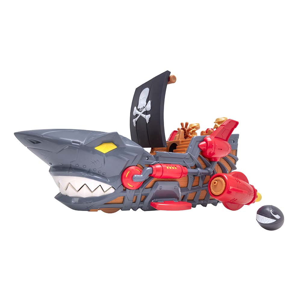 Teamsterz - Beast Machines Pirate Ship With 1 Car