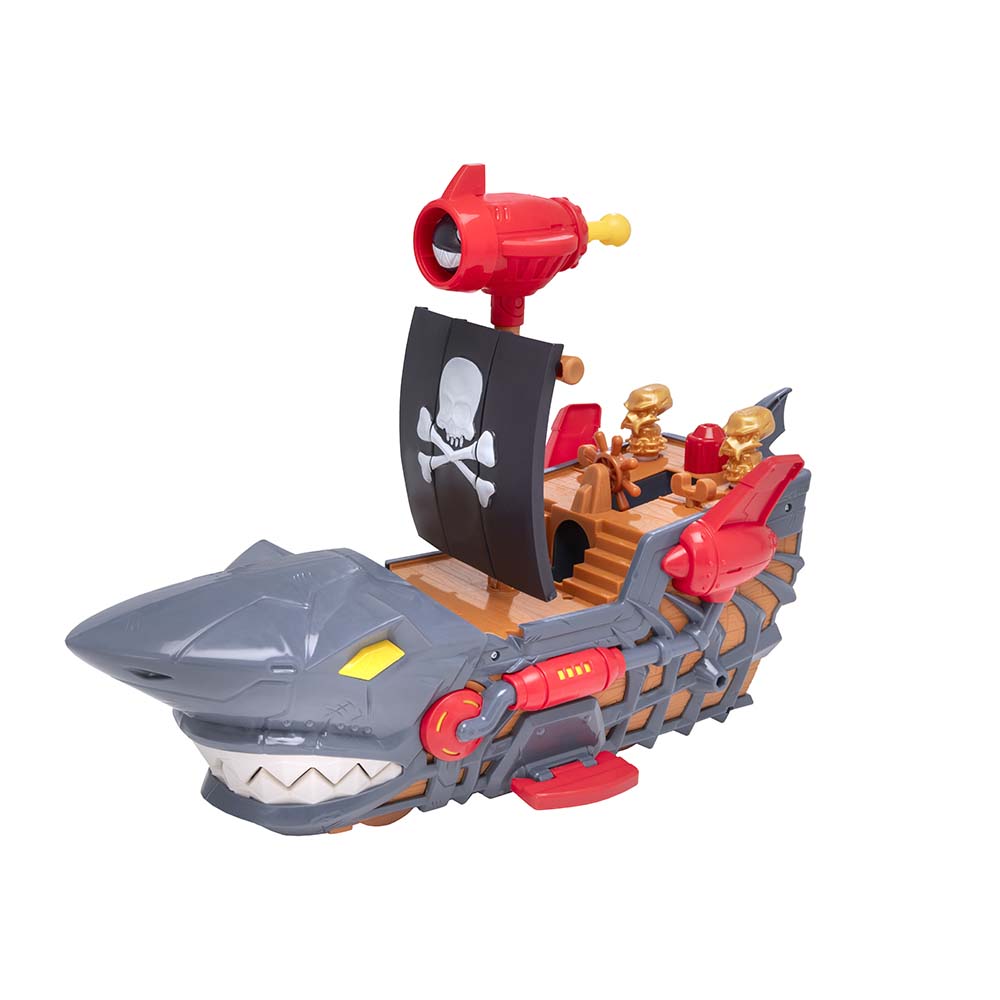 Teamsterz - Beast Machines Pirate Ship With 1 Car