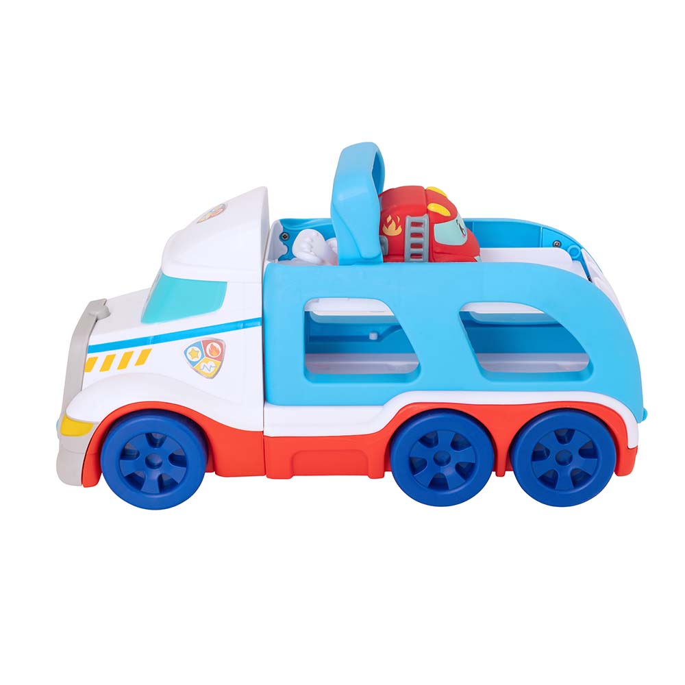 Teamsterz - Tumblers Emergency Transporter With 1 Car