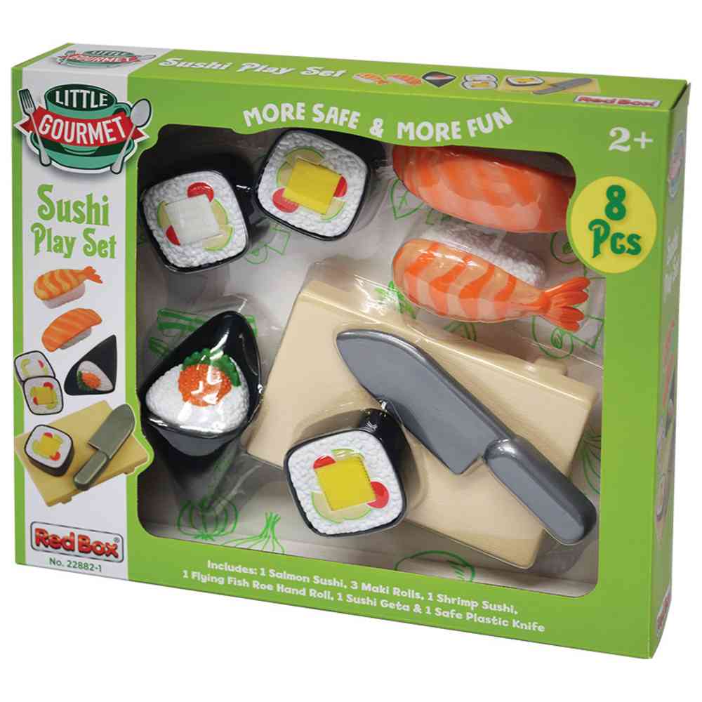Red Box - Sushi Playset - 8 Pcs