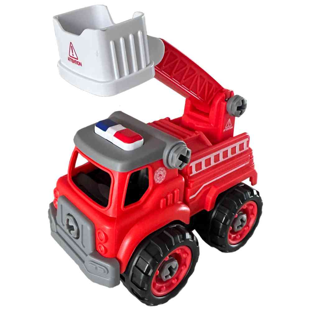 Limei International - Assembly Educational Mini Fire Rescue Truck - 27 Pcs
