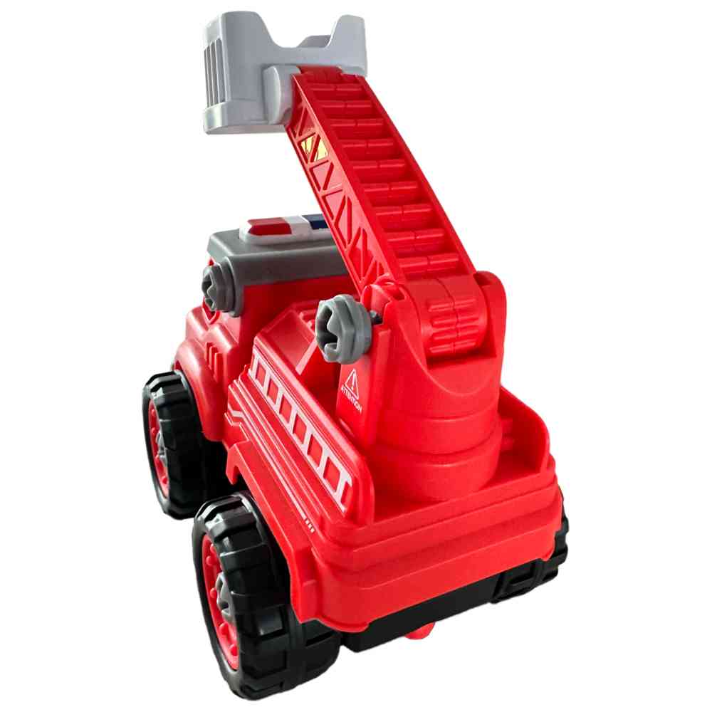 Limei International - Assembly Educational Mini Fire Rescue Truck - 27 Pcs