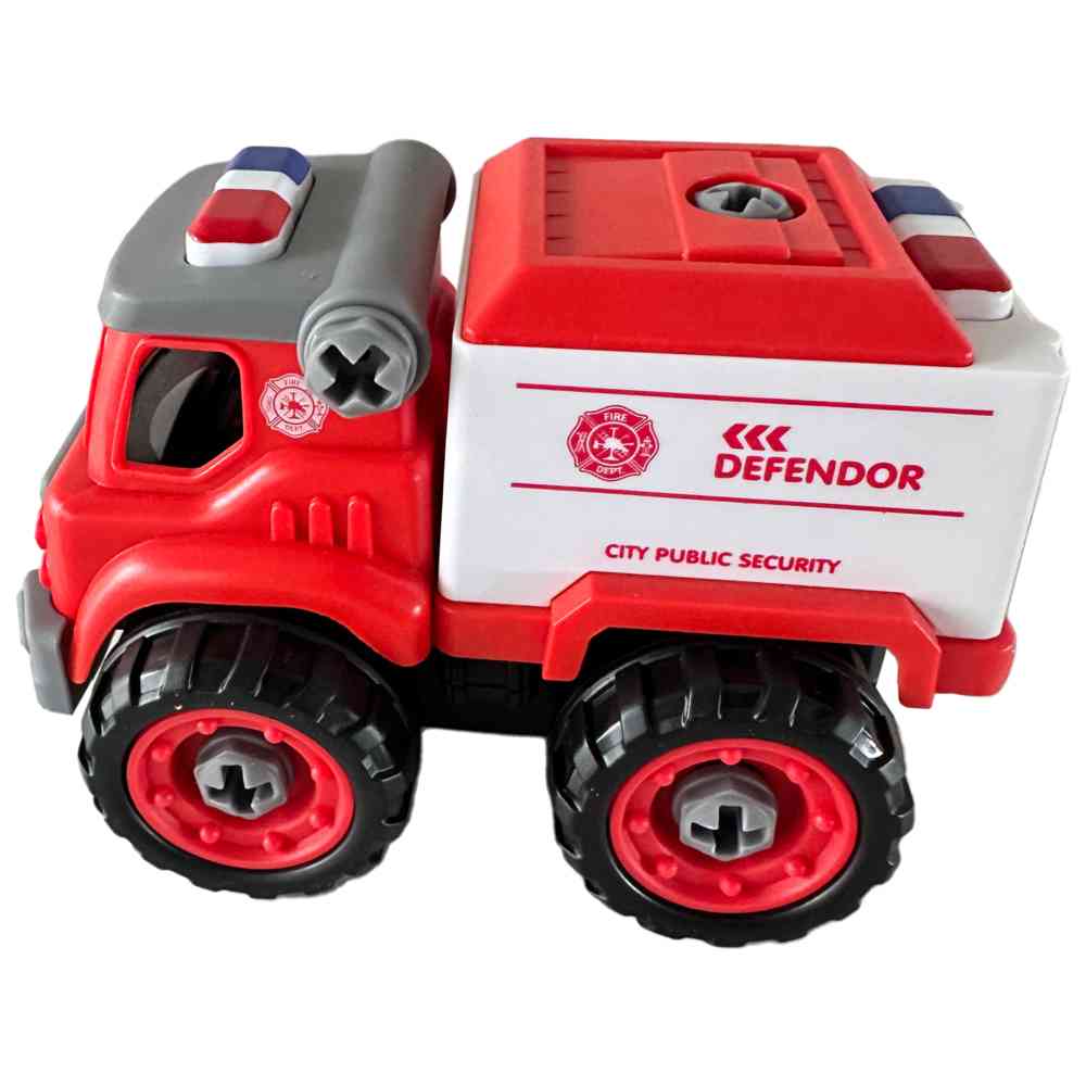 Limei International - Assembly Educational Mini Emergency Truck - 29 Pcs