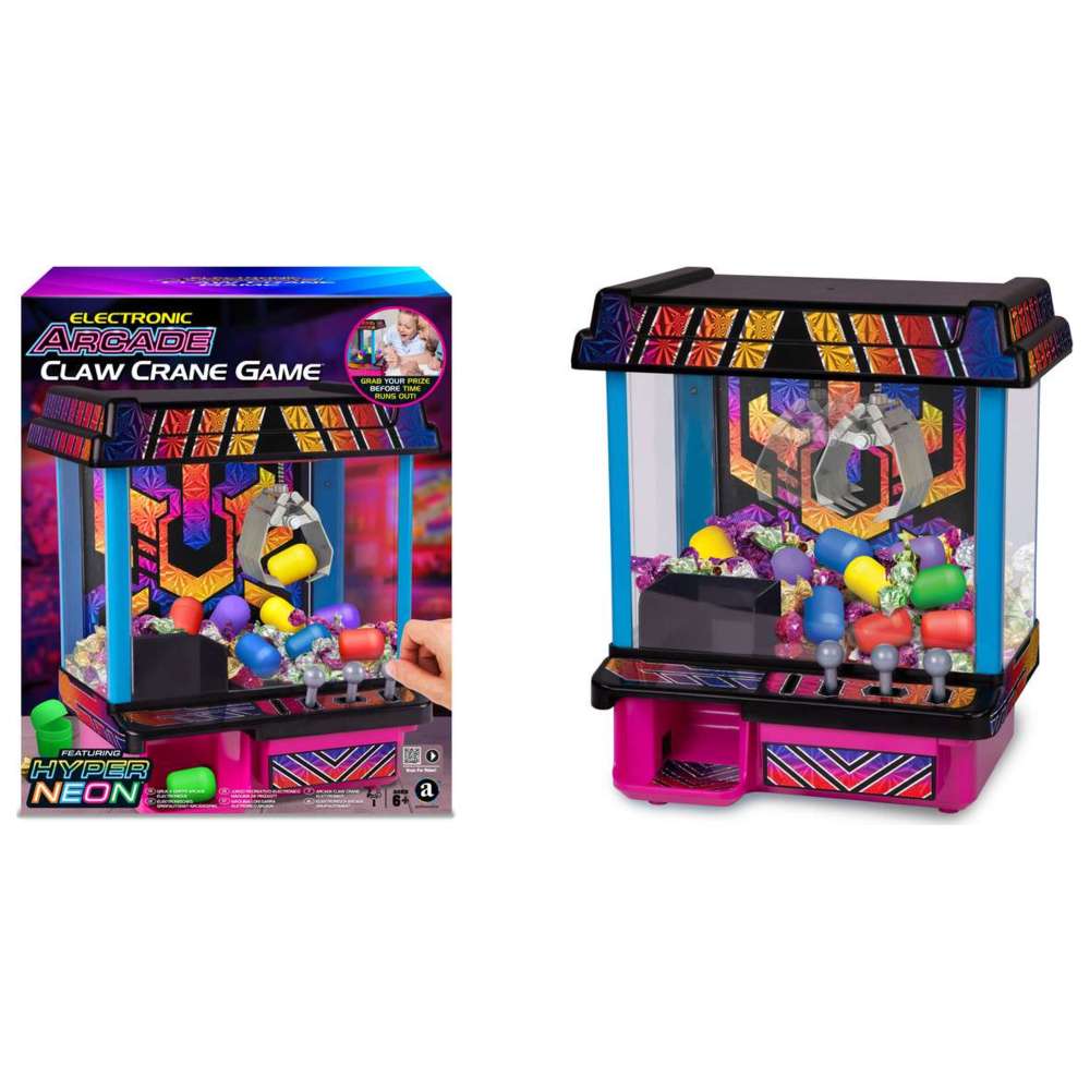 Ambassador Games - Electronic Arcade Claw Crane Game