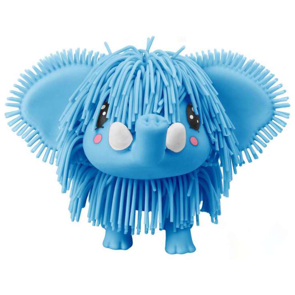 Eolo - Jiggly Pets Rubery Walking Elephant Interactive Toy - Blue
