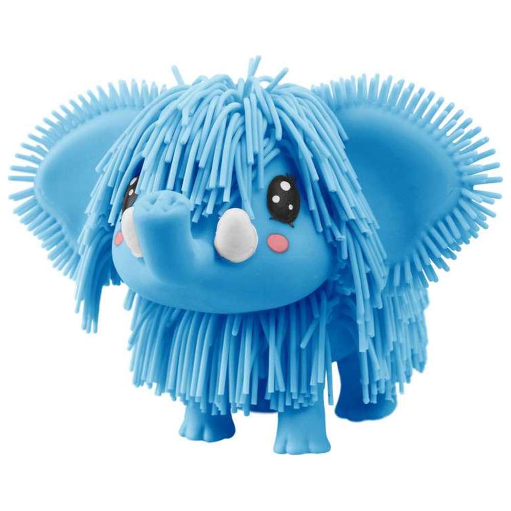 Eolo - Jiggly Pets Rubery Walking Elephant Interactive Toy - Blue