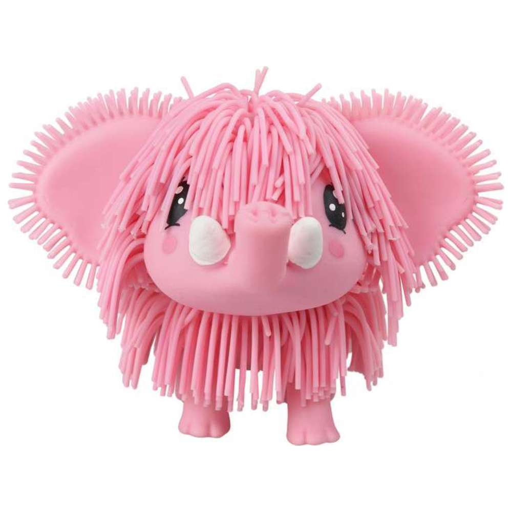 PI Eolo - Jiggly Pets Rubery Walking Elephant Interactive Toy - Pink