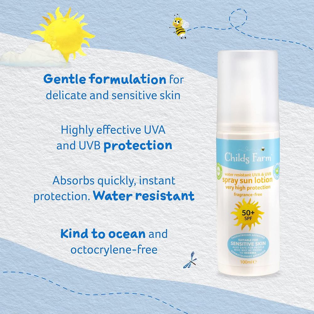 Childs Farm - SPF50+ Spray Sun Lotion - 100 ml