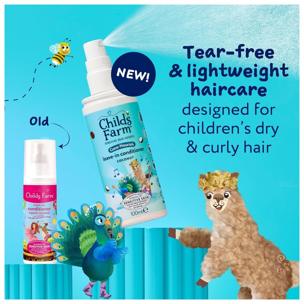 Childs Farm - Coco-Nourish Leave-In Conditioner - Coconut - 100 ml