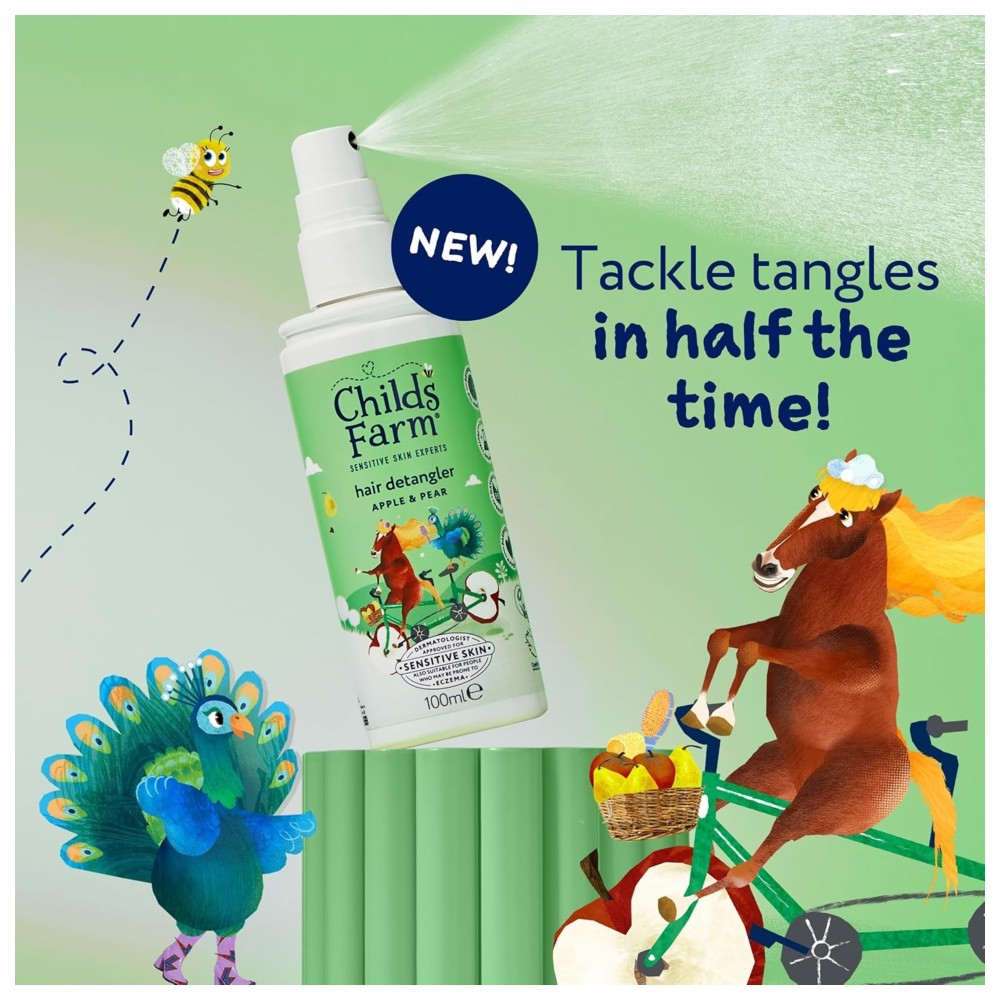 Childs Farm - Hair Detangler - Apple And Pear - 100 ml