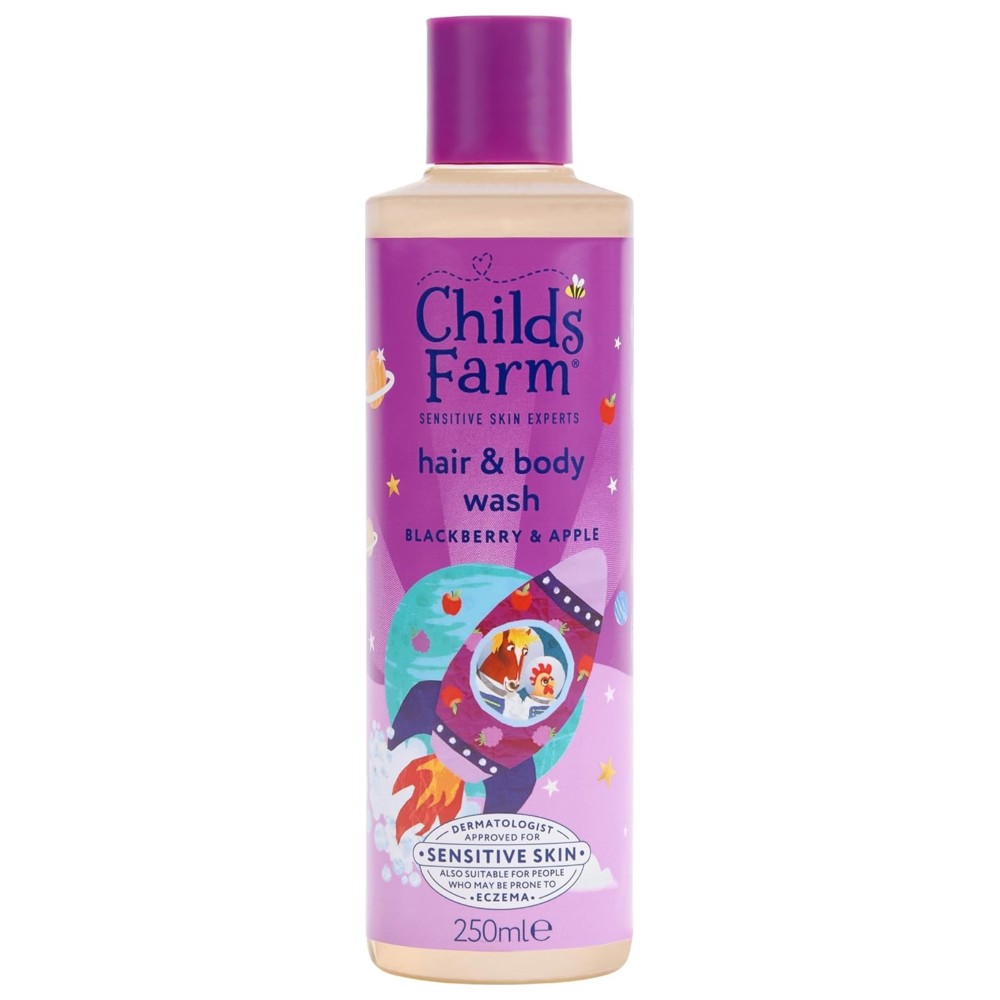 Childs Farm - Hair And Body Wash - Blackberry And Apple - 250 ml