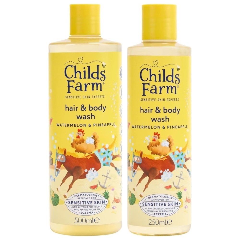 Childs Farm - Hair And Body Wash - Watermelon And Pineapple