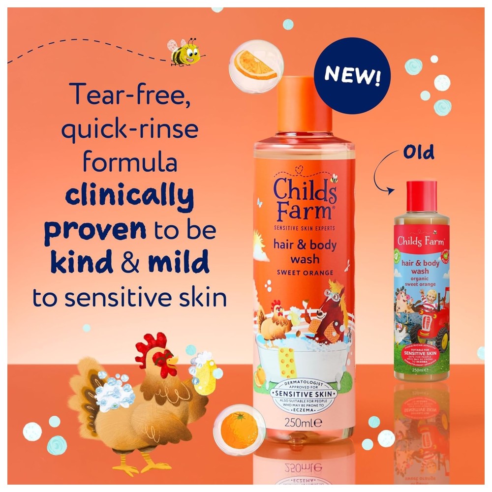 Childs Farm - Bubble Bath - Sweet Orange - 250 ml