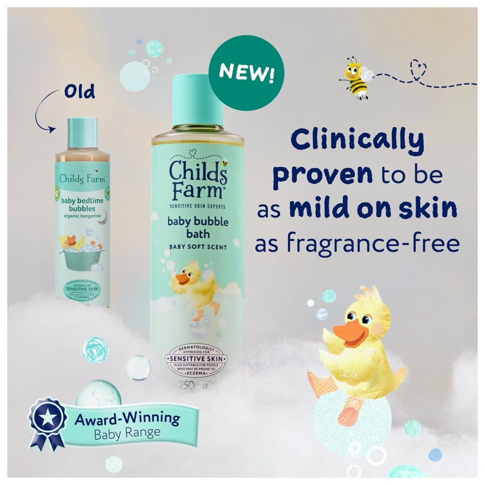 Childs Farm - Baby Bubble Bath - Baby Soft Scent - 250 ml