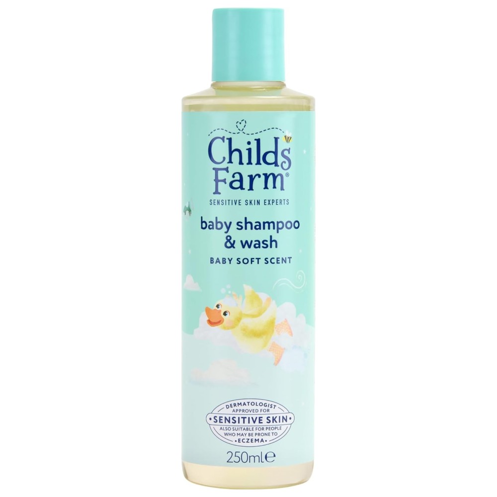 Childs Farm - Baby Shampoo And Wash - Baby Soft Scent - 250 ml