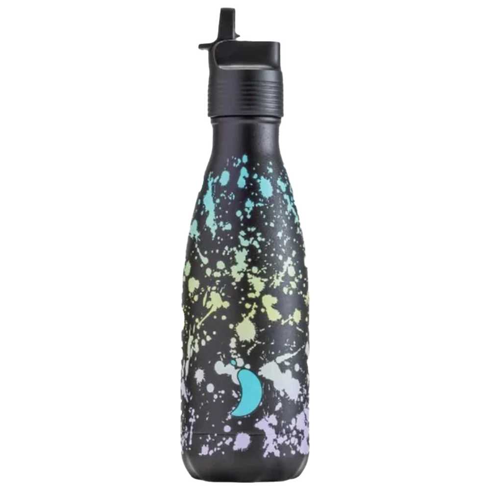 Chillys - Original Kids Stainless Steel Water Bottle - Splatter - 350 ml