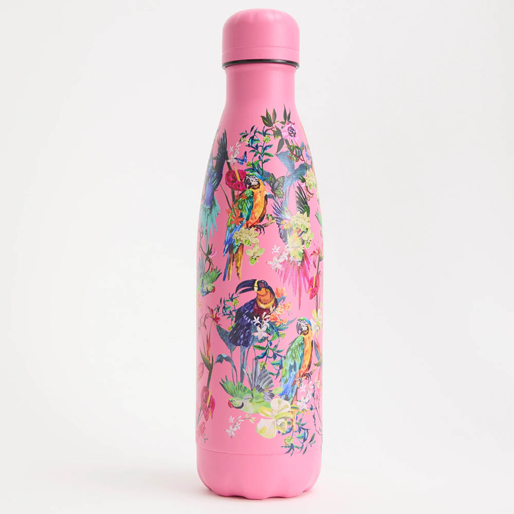 Chillys - Tropical Stainless Steel Bottle - Macaw Madness - 500 ml