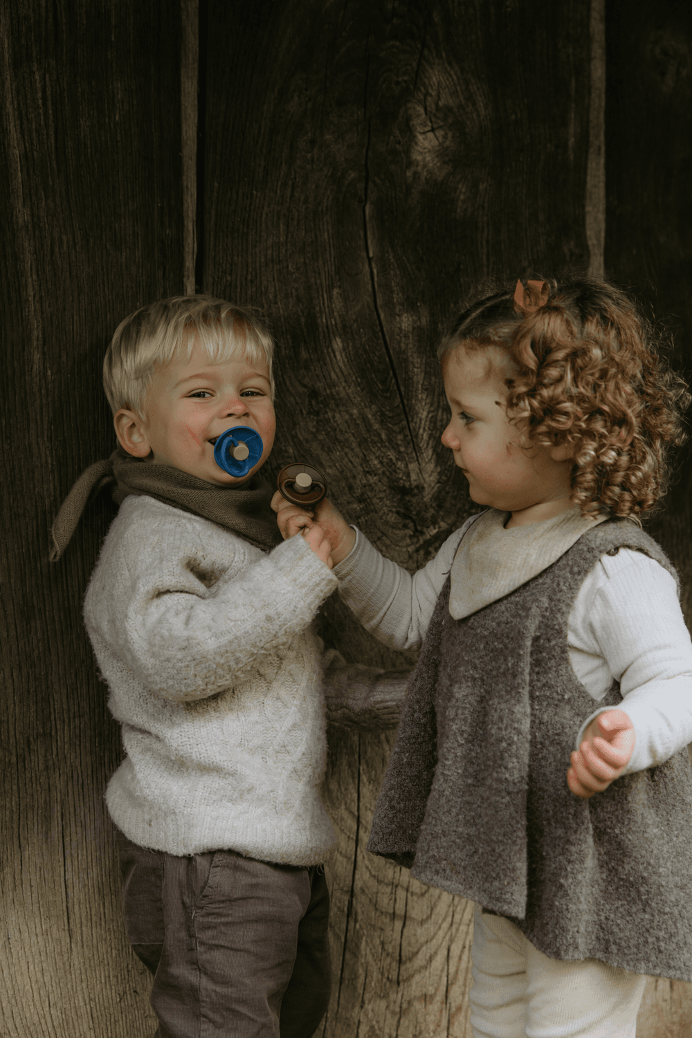 Frigg - Little Viking Silicone Baby Pacifier 6-18M - 2pcs - Size2 - Ocean VieWithCocoa