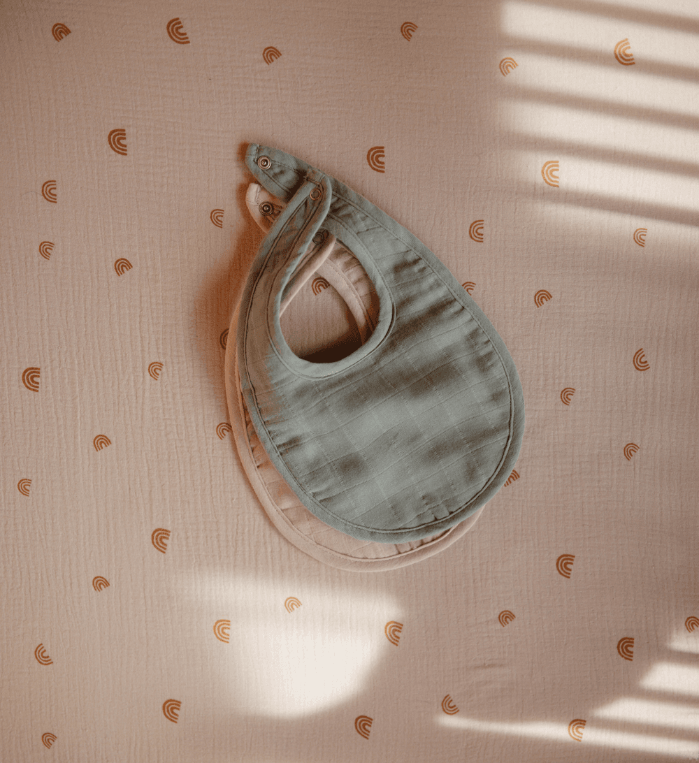 Mushie Crib Sheet Only - Rainbow - Small