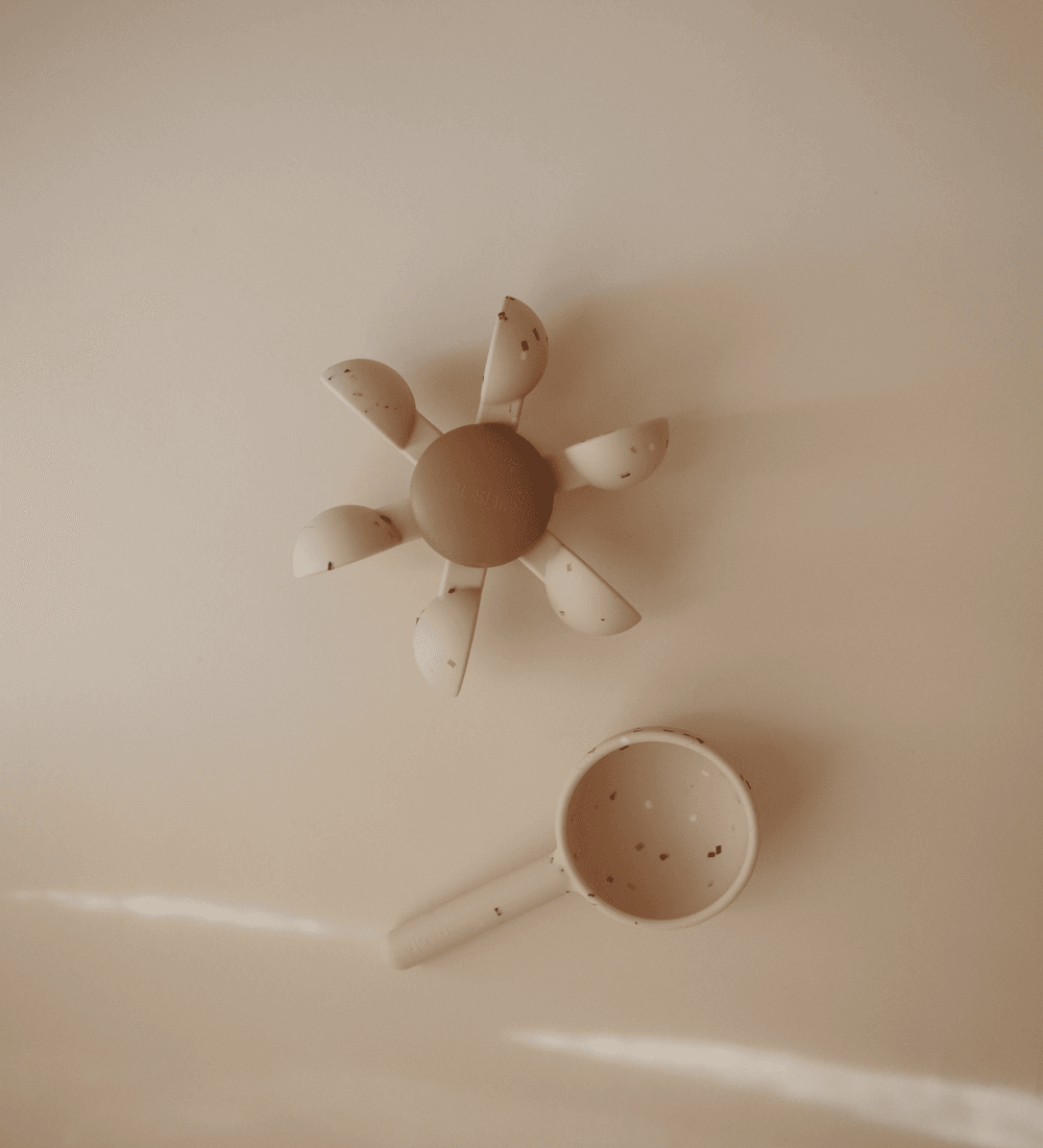 Mushie - Water Wheel Bath Toy - Beige